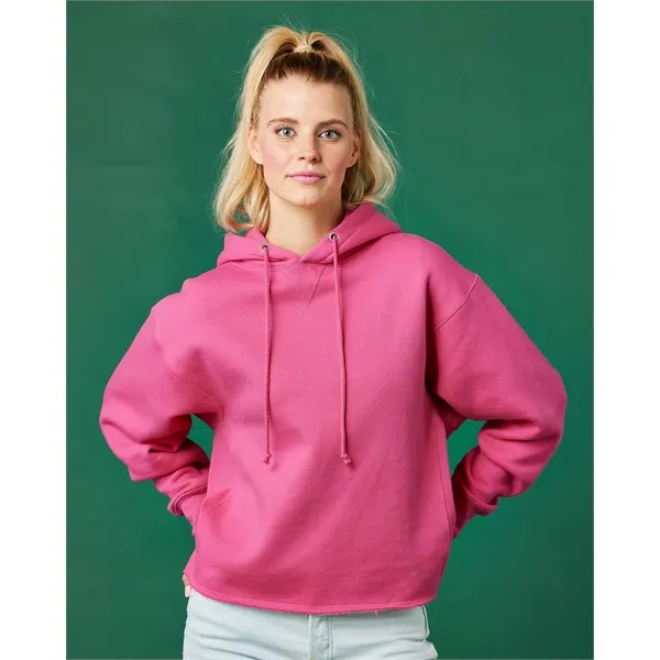 Heavyweight ladies boxy fleece hood with a smooth cotton face, perfect... from ASI 72657 Active Life Promo / Active Life