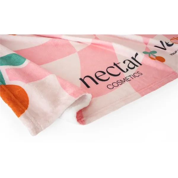 Full-Color Blanket with White Backing. Bulk Packing.... from ASI 45657 Pop! Promos