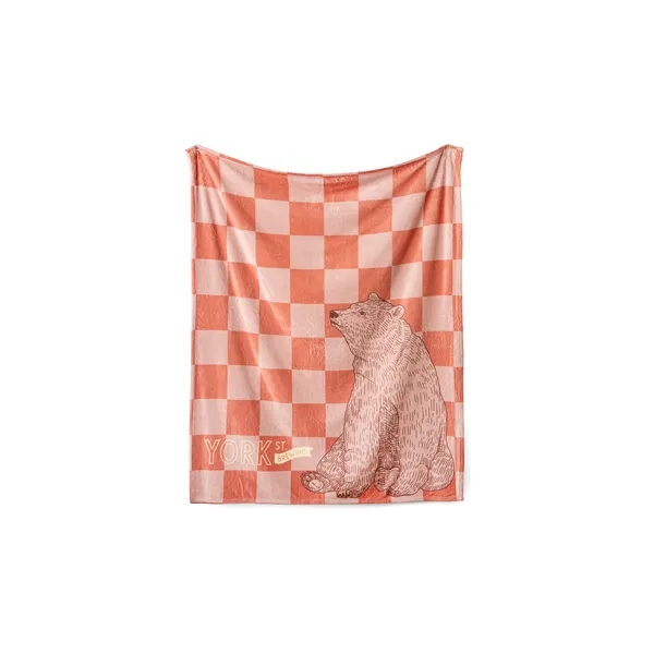 Full-Color Blanket with White Backing. Bulk Packing.... from ASI 45657 Pop! Promos