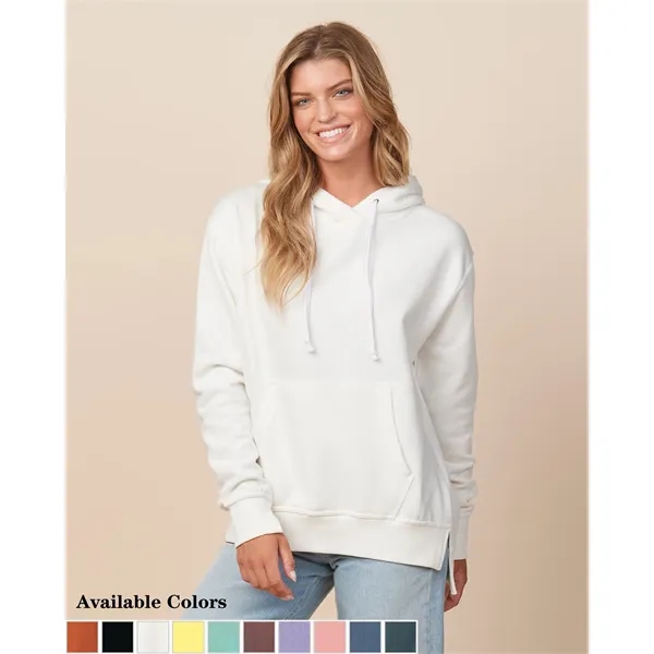Soft 9 oz ladies fleece hoodie with modern details and a... from ASI 72657 Active Life Promo / Active Life
