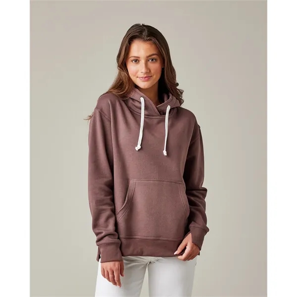 Soft 9 oz ladies fleece hoodie with modern details and a... from ASI 72657 Active Life Promo / Active Life