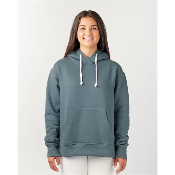 Soft 9 oz ladies fleece hoodie with modern details and a... from ASI 72657 Active Life Promo / Active Life