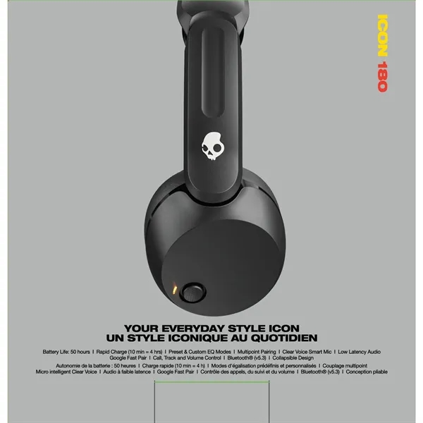 Skullcandy Icon 180 Bluetooth Headphones... from ASI 66887 PCNA / Leeds