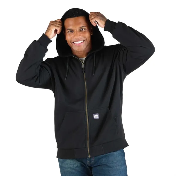 Berne Heritage Grid Fleece-Lined Zip Sweatshirt - Men's... from ASI 66887 PCNA / Trimark
