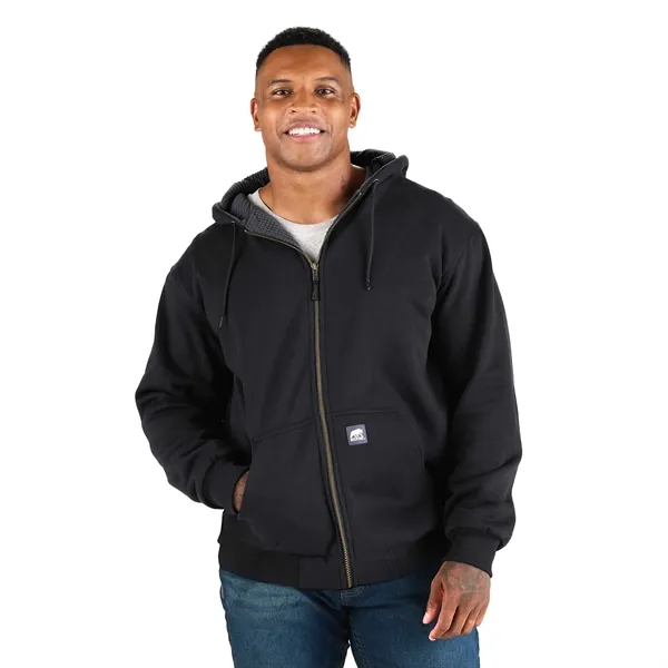 Berne Heritage Grid Fleece-Lined Zip Sweatshirt - Men's... from ASI 66887 PCNA / Trimark