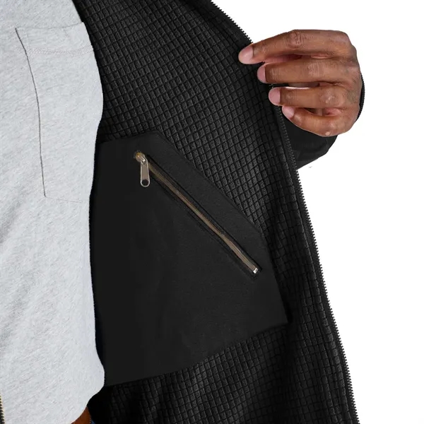 Berne Heritage Grid Fleece-Lined Zip Sweatshirt - Men's... from ASI 66887 PCNA / Trimark