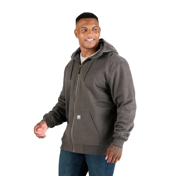 Berne Heritage Grid Fleece-Lined Zip Sweatshirt - Men's... from ASI 66887 PCNA / Trimark