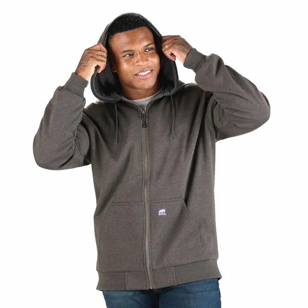 Berne Heritage Grid Fleece-Lined Zip Sweatshirt - Men's... from ASI 66887 PCNA / Trimark