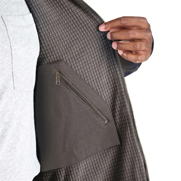 Berne Heritage Grid Fleece-Lined Zip Sweatshirt - Men's... from ASI 66887 PCNA / Trimark