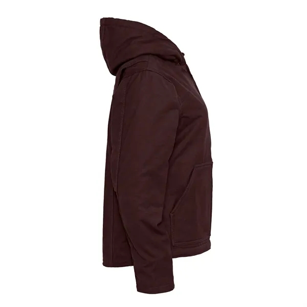 Berne Sherpa-Lined Softstone Duck Hooded Jacket... from ASI 66887 PCNA / Trimark