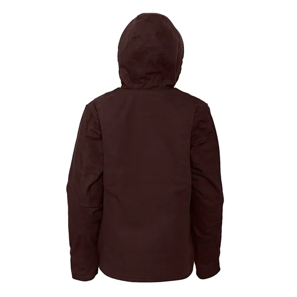 Berne Sherpa-Lined Softstone Duck Hooded Jacket... from ASI 66887 PCNA / Trimark