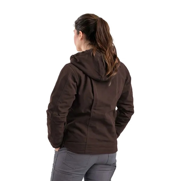 Berne Sherpa-Lined Softstone Duck Hooded Jacket... from ASI 66887 PCNA / Trimark