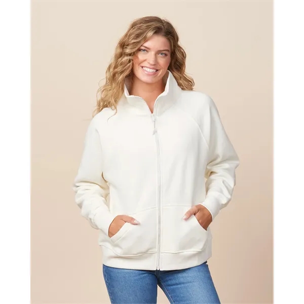 Ladies boxy full zip fleece with a smooth 3-end surface, perfect... from ASI 72657 Active Life Promo / Active Life