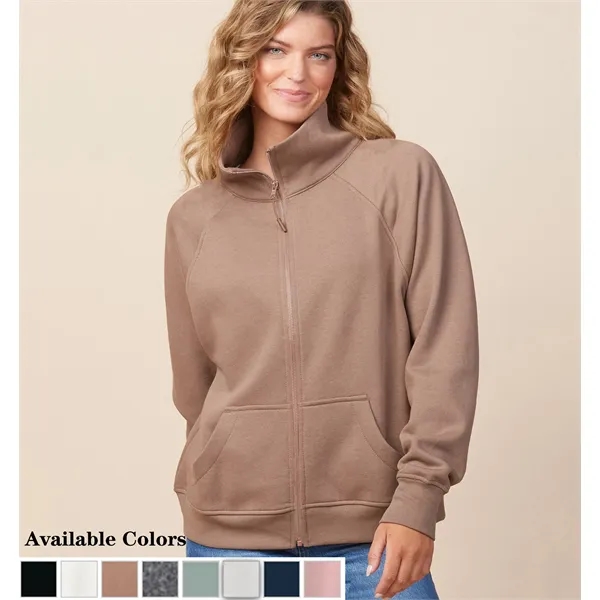 Ladies boxy full zip fleece with a smooth 3-end surface, perfect... from ASI 72657 Active Life Promo / Active Life