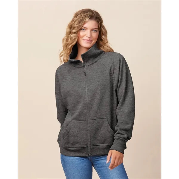Ladies boxy full zip fleece with a smooth 3-end surface, perfect... from ASI 72657 Active Life Promo / Active Life