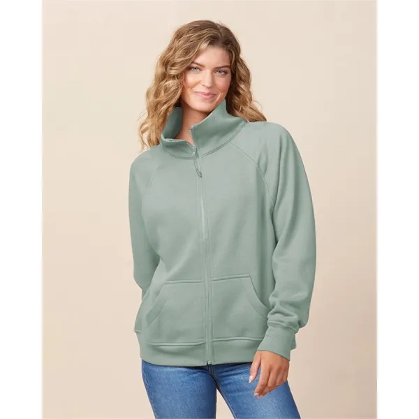 Ladies boxy full zip fleece with a smooth 3-end surface, perfect... from ASI 72657 Active Life Promo / Active Life
