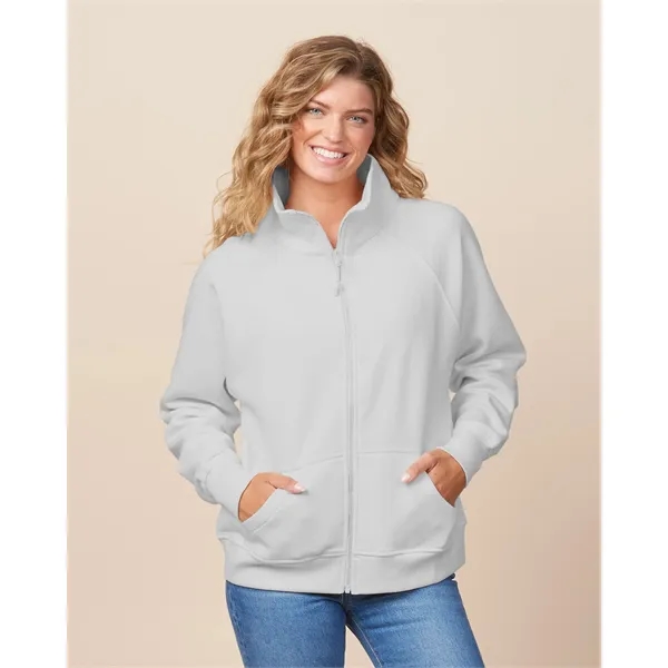 Ladies boxy full zip fleece with a smooth 3-end surface, perfect... from ASI 72657 Active Life Promo / Active Life