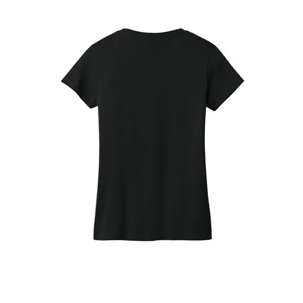 Gildan Ladies Heavy Cotton 100% Cotton V-Neck T-Shirt.... from ASI 84863 SanMar