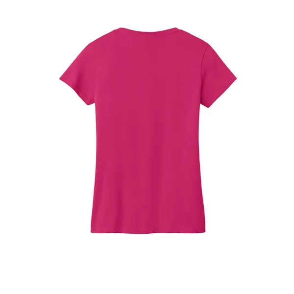 Gildan Ladies Heavy Cotton 100% Cotton V-Neck T-Shirt.... from ASI 84863 SanMar