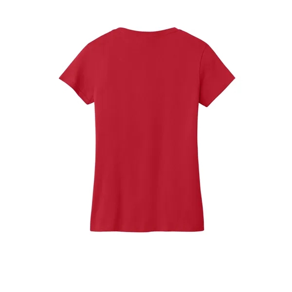 Gildan Ladies Heavy Cotton 100% Cotton V-Neck T-Shirt.... from ASI 84863 SanMar