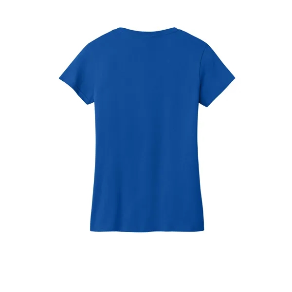 Gildan Ladies Heavy Cotton 100% Cotton V-Neck T-Shirt.... from ASI 84863 SanMar