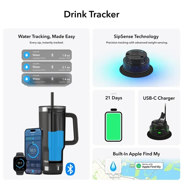 HidrateSpark Pro 2 Tumbler 30oz... from ASI 66887 PCNA / Leeds