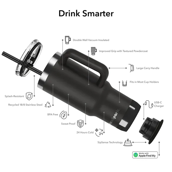 HidrateSpark Pro 2 Tumbler 30oz... from ASI 66887 PCNA / Leeds