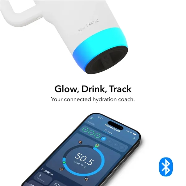 HidrateSpark Pro 2 Tumbler 30oz... from ASI 66887 PCNA / Leeds