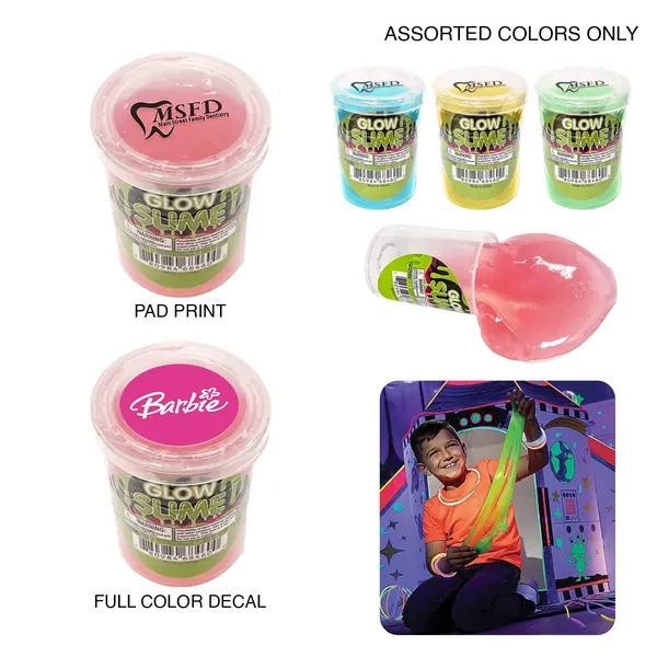 This glow in the dark slime is composed of a glowing... from ASI 52710 Lincoln Line