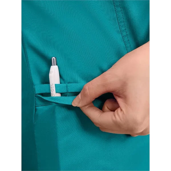 Cherokee - Workwear Revolution - Mock Wrap Top... from ASI 86018 Scrub Authority / Uniform Stores