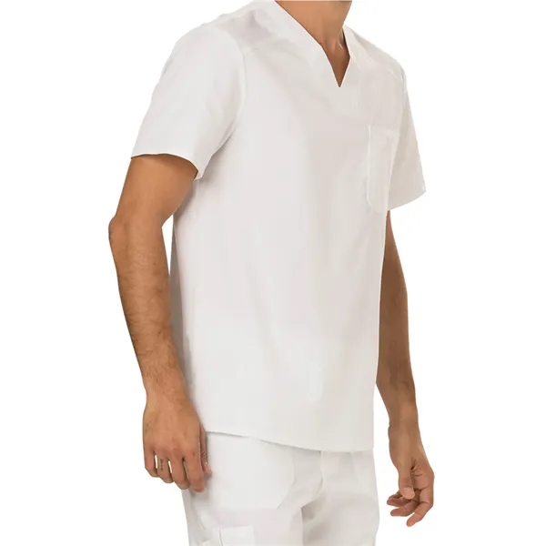 Workwear Revolution Men's Tuckable V-Neck Top... from ASI 86018 Scrub Authority / Uniform Stores