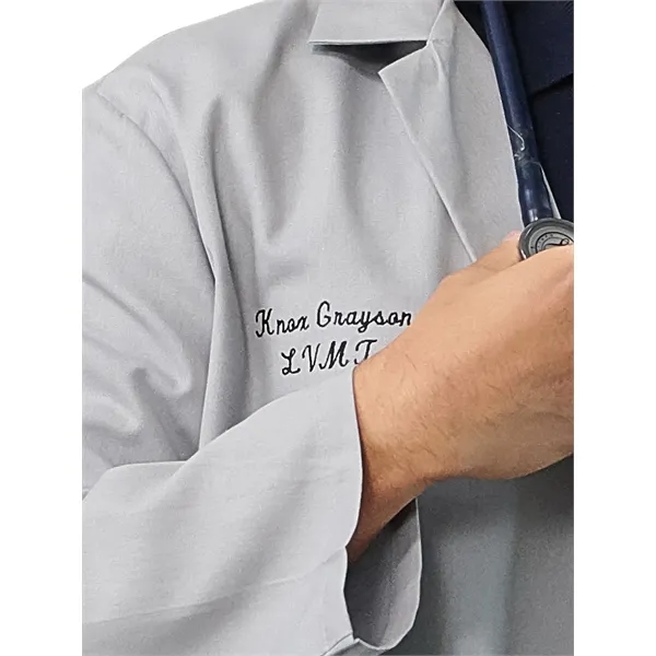 Five-Button Closure Lab Coat... from ASI 86018 Scrub Authority / Uniform Stores