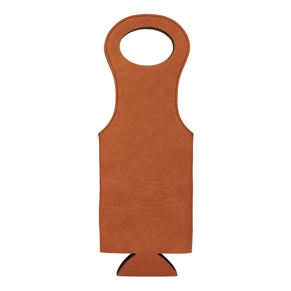 Leatherette wine bag that's water-resistant, easy to clear and features a... from ASI 74601 Calico