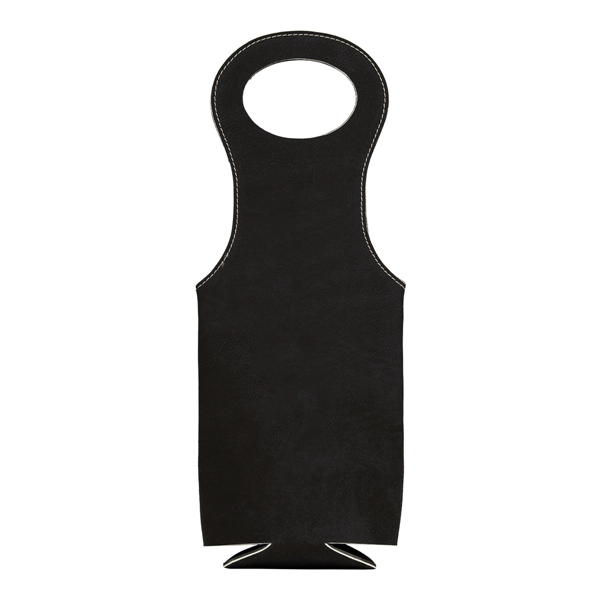 Leatherette wine bag that's water-resistant, easy to clear and features a... from ASI 74601 Calico