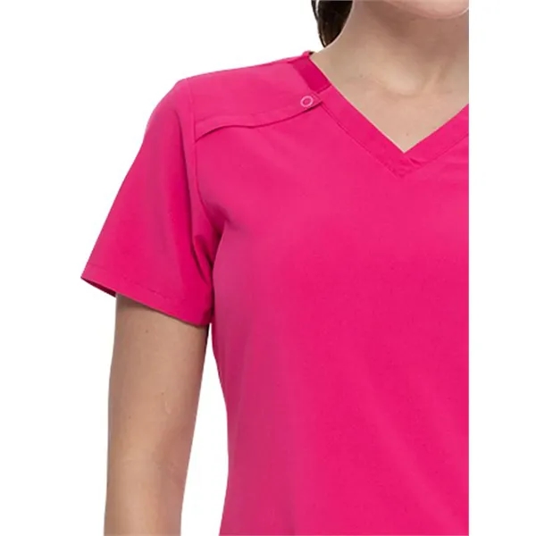 Dickies EDS Essentials Women's V-Neck Top... from ASI 86018 Scrub Authority / Uniform Stores