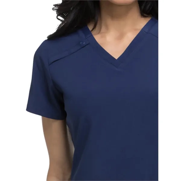 Dickies EDS Essentials Women's V-Neck Top... from ASI 86018 Scrub Authority / Uniform Stores