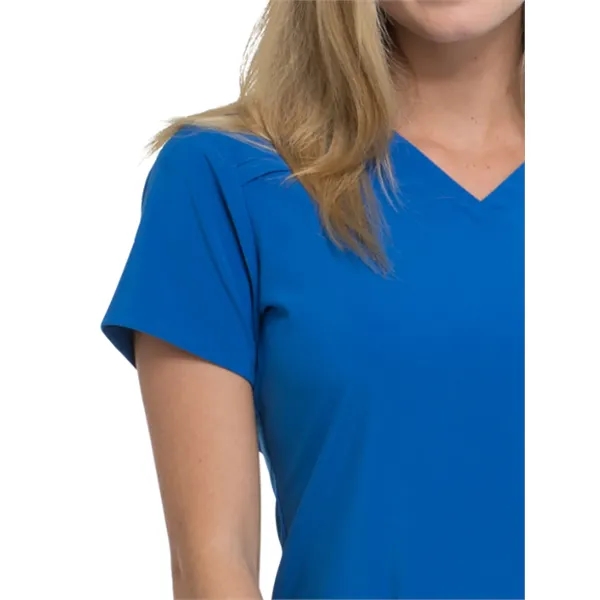 Dickies EDS Essentials Women's V-Neck Top... from ASI 86018 Scrub Authority / Uniform Stores