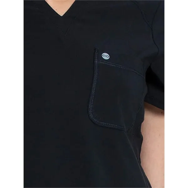 Cherokee Infinity Women's V-Neck Chest Pocket Top... from ASI 86018 Scrub Authority / Uniform Stores