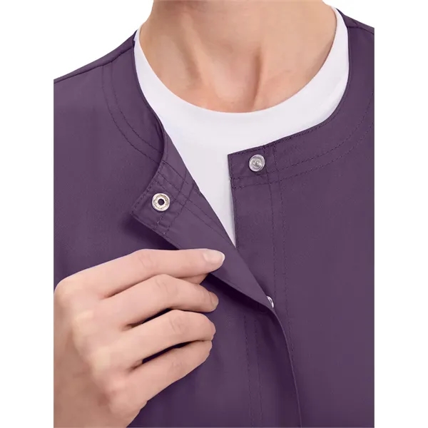 Cherokee WW Revolution Women's Snap Front Warm-Up Jacket... from ASI 86018 Scrub Authority / Uniform Stores