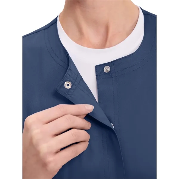 Cherokee WW Revolution Women's Snap Front Warm-Up Jacket... from ASI 86018 Scrub Authority / Uniform Stores