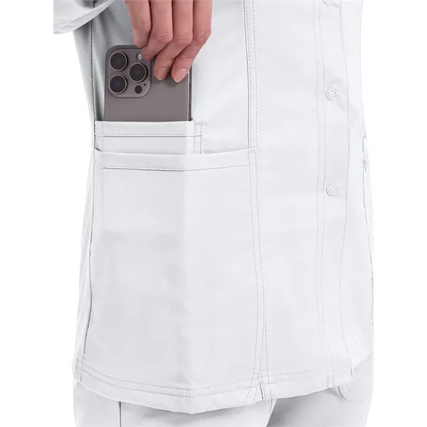 Cherokee WW Revolution Women's Snap Front Warm-Up Jacket... from ASI 86018 Scrub Authority / Uniform Stores