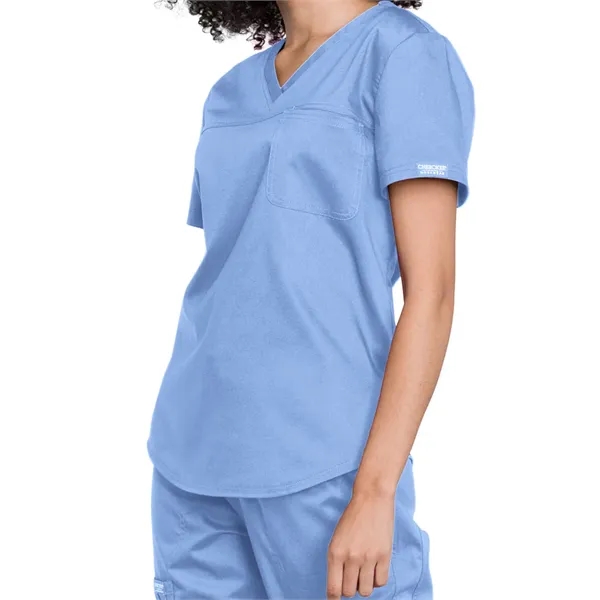 Cherokee Workwear Revolution Women's V-Neck O.R. Top... from ASI 86018 Scrub Authority / Uniform Stores