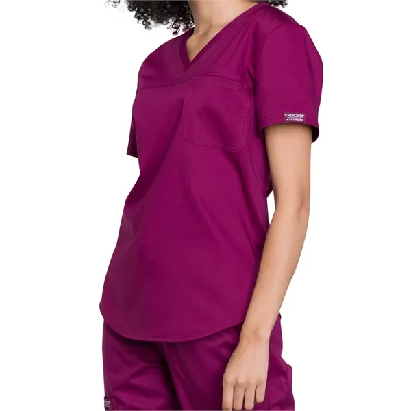 Cherokee Workwear Revolution Women's V-Neck O.R. Top... from ASI 86018 Scrub Authority / Uniform Stores