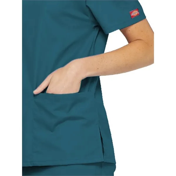 Dickies EDS Signature Women's V-Neck Top... from ASI 86018 Scrub Authority / Uniform Stores