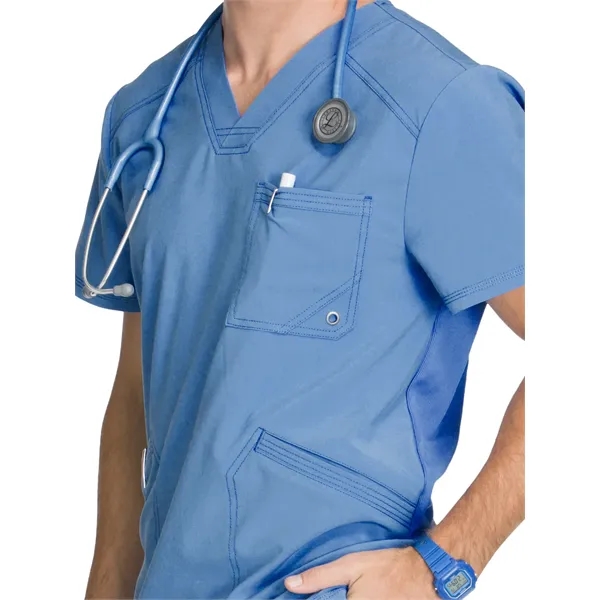 Cherokee Infinity Men's Athletic V-Neck Top... from ASI 86018 Scrub Authority / Uniform Stores