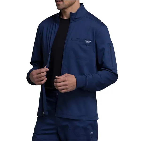 Cherokee Workwear Revolution Zip Front Jacket... from ASI 86018 Scrub Authority / Uniform Stores