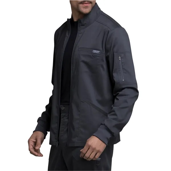 Cherokee Workwear Revolution Zip Front Jacket... from ASI 86018 Scrub Authority / Uniform Stores