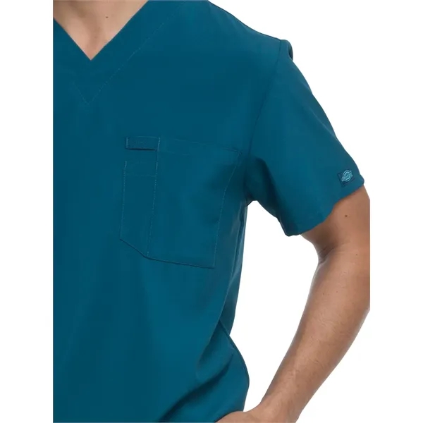 Dickies EDS Essentials Men's Tuckable V-Neck Top... from ASI 86018 Scrub Authority / Uniform Stores