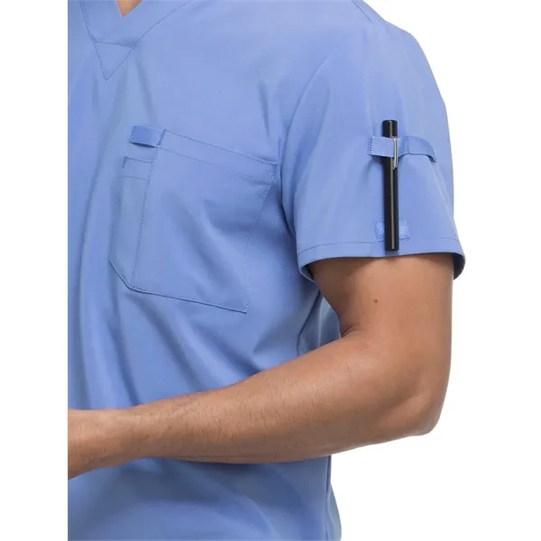 Dickies EDS Essentials Men's Tuckable V-Neck Top... from ASI 86018 Scrub Authority / Uniform Stores