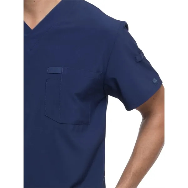 Dickies EDS Essentials Men's Tuckable V-Neck Top... from ASI 86018 Scrub Authority / Uniform Stores